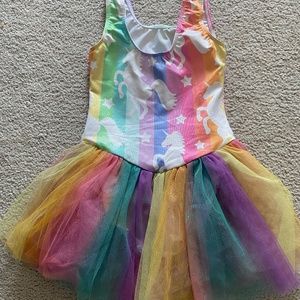 Unicorn Leotard - kids size 130